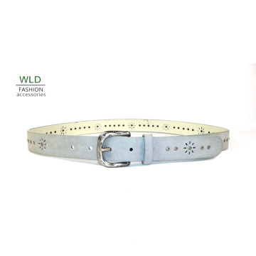 Young Lady′s Fashion Narrow PU Belt ((KY4491)